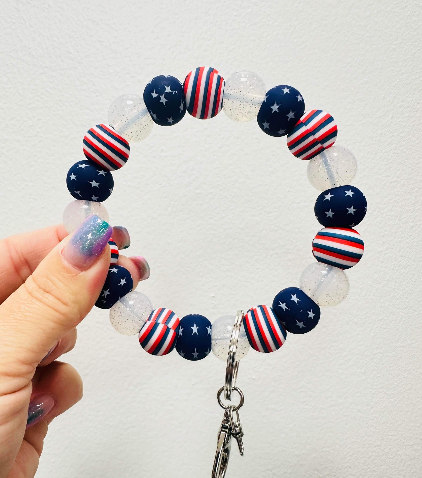 Old Glory Stripes Wristlet Kit