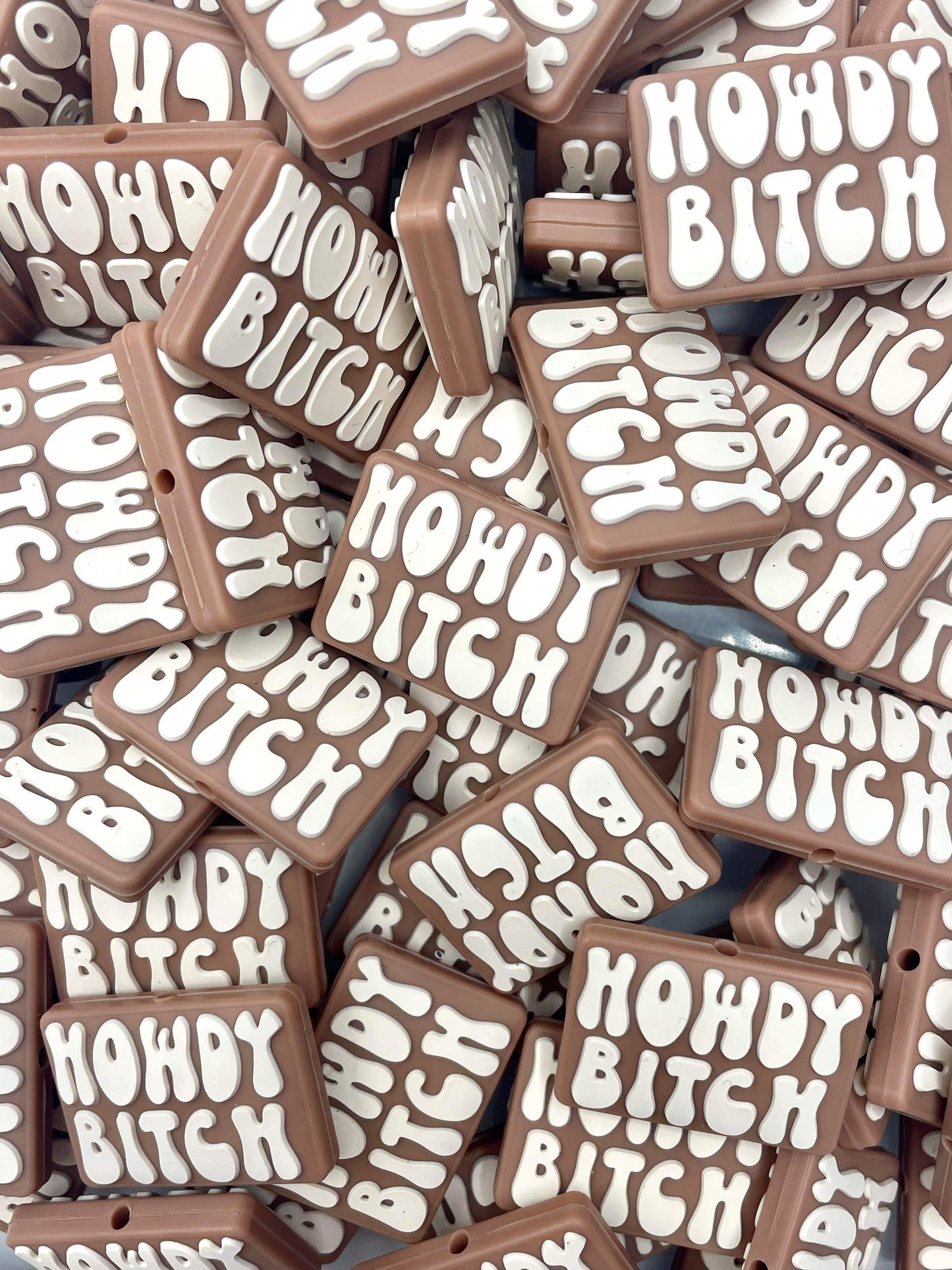 ***Discontinued***Howdy Bitch Custom Focal Bead