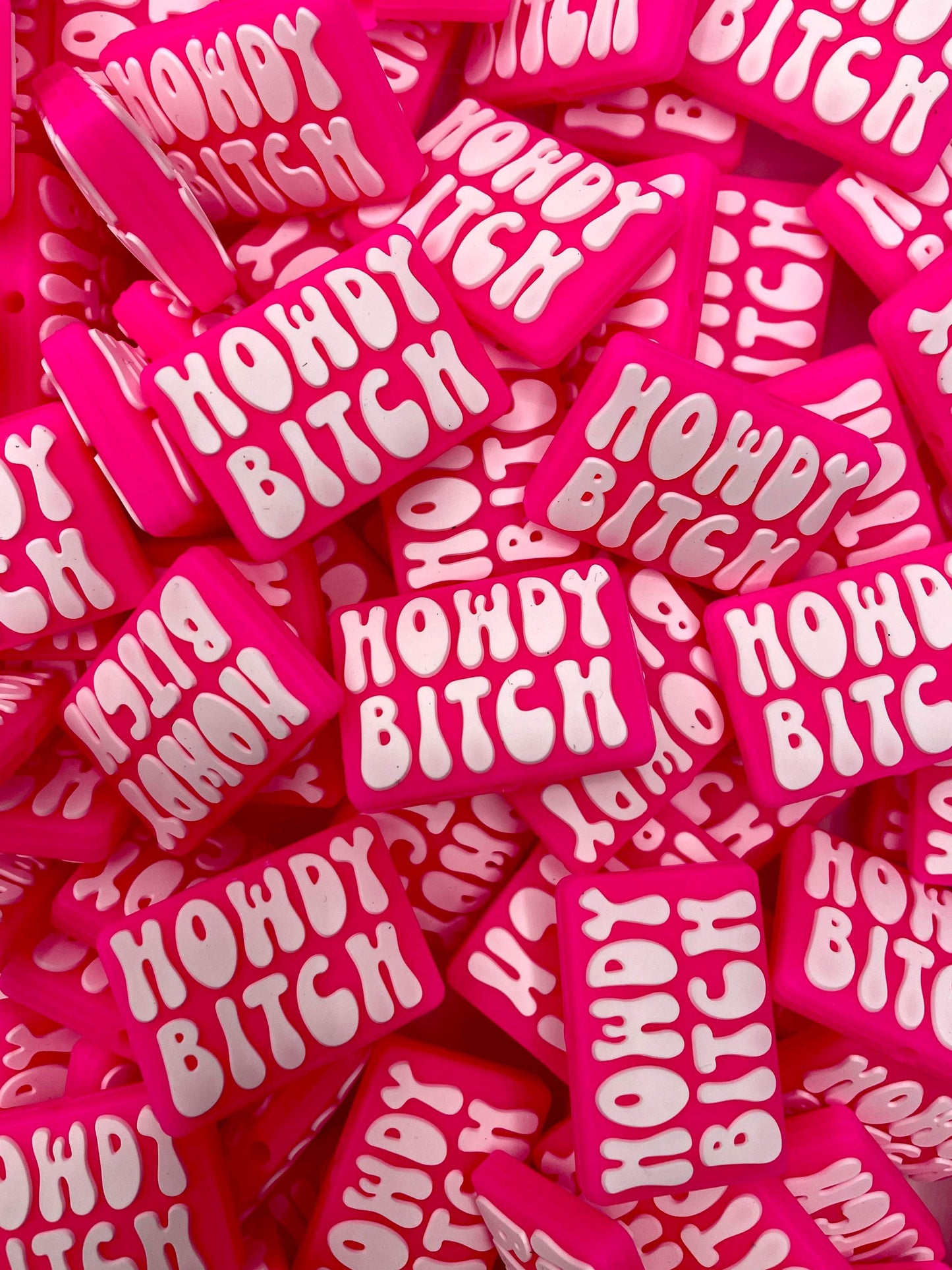 ***Discontinued***Howdy Bitch Custom Focal Bead