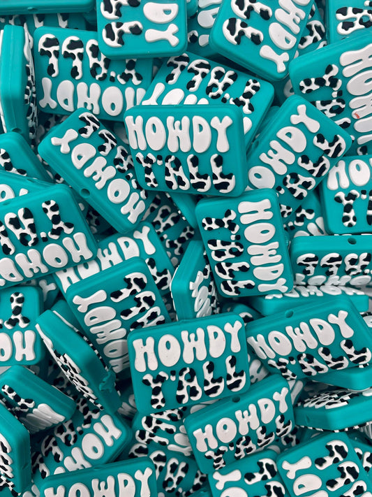 ***Discontinued***Howdy Y'All Custom Focal Bead