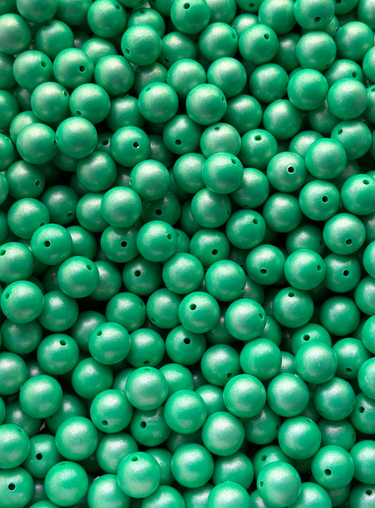 *Discontinued* Kelly Green Opal 15mm Bead