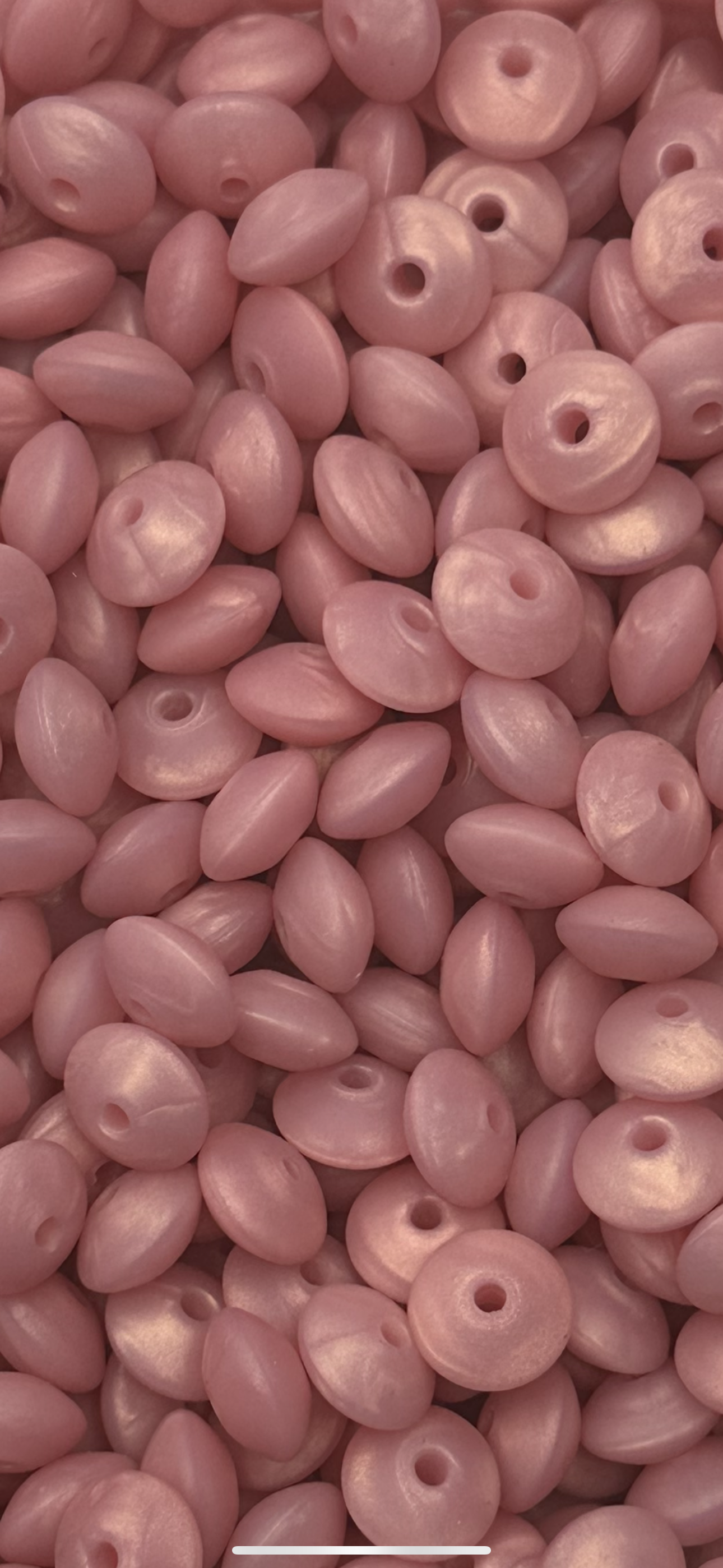 Rose Gold 12mm Lentil