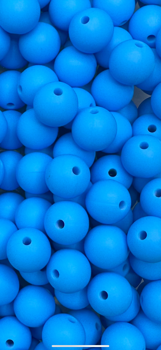 Sky Blue 12mm Round
