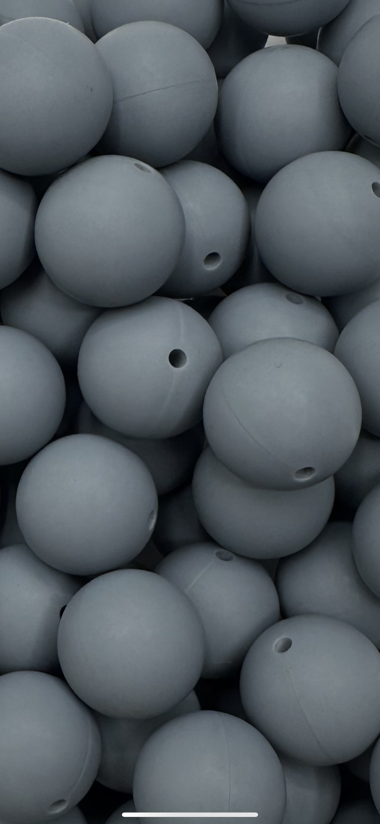 Dim Grey 19mm Round