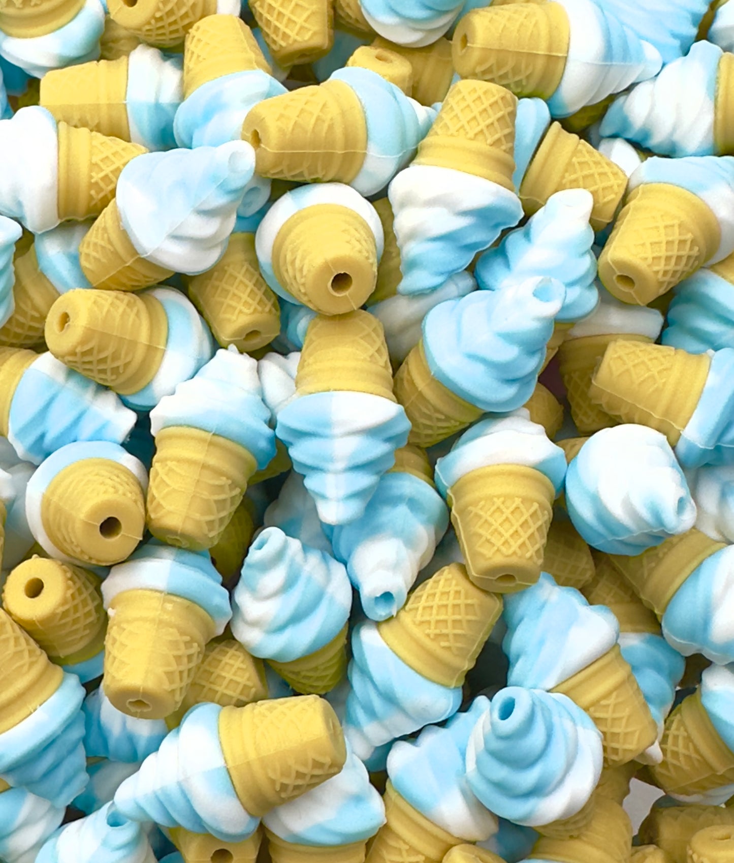 Soft Serve Focal Bead