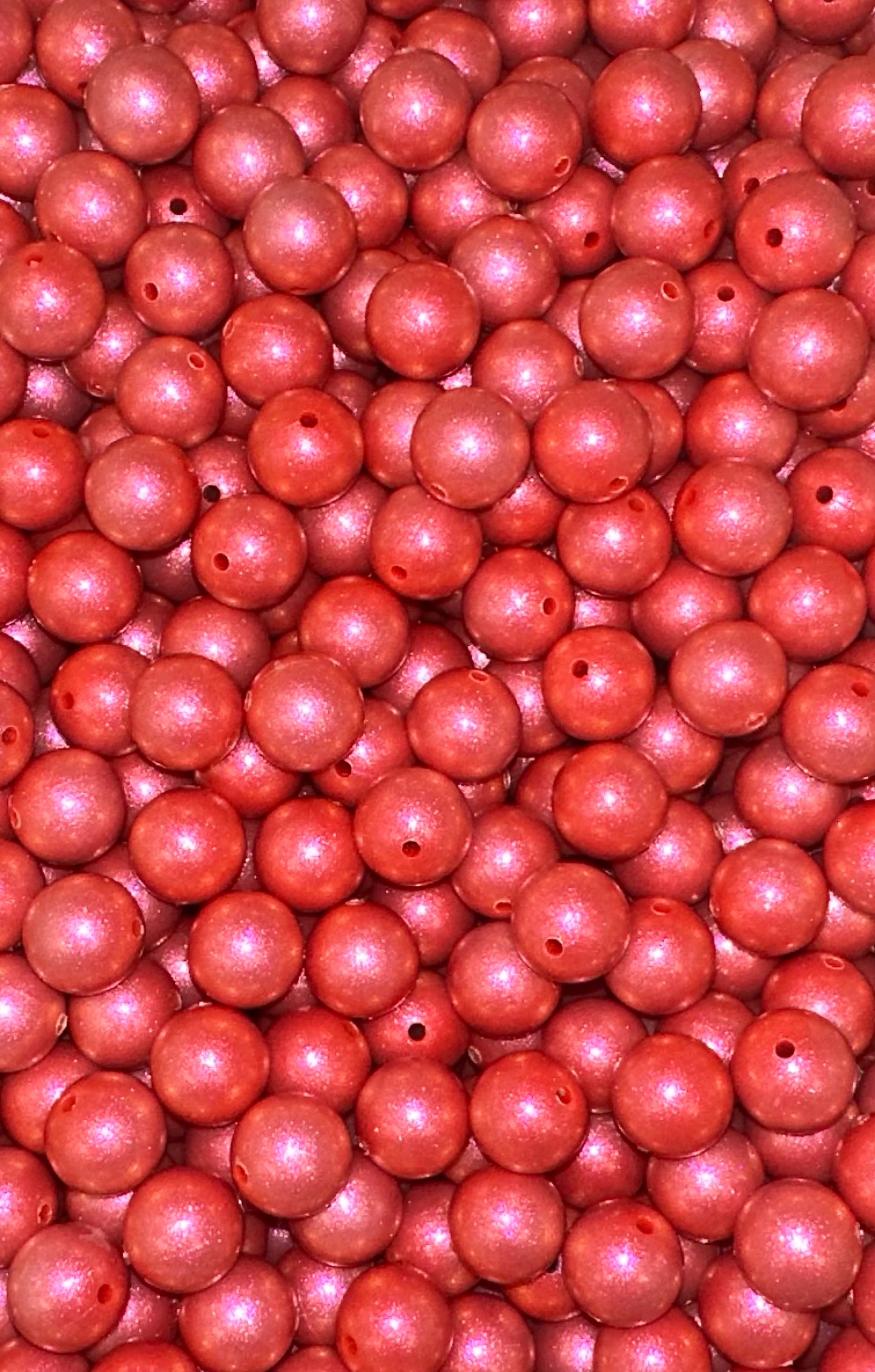*Discontinued* Scarlet Opal 15mm Bead