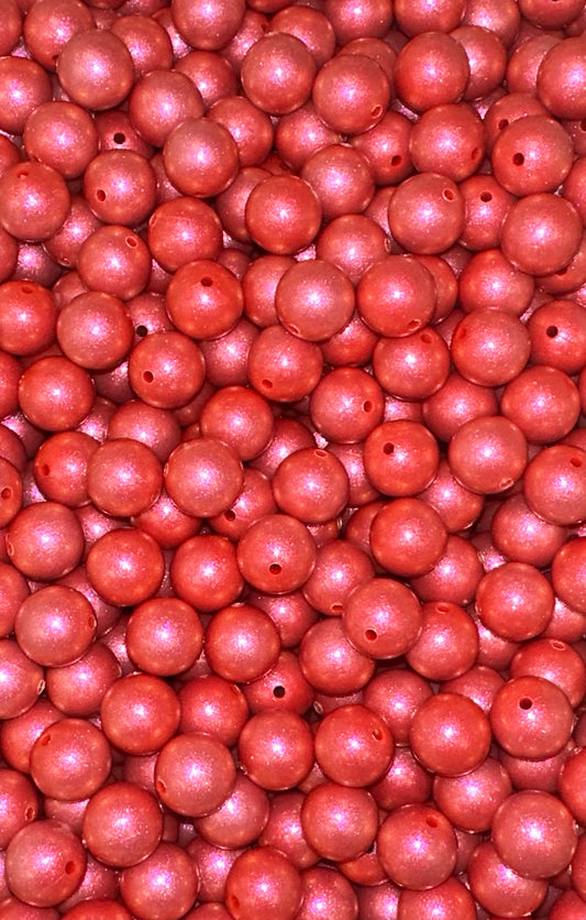 *Discontinued* Scarlet Opal 15mm Bead