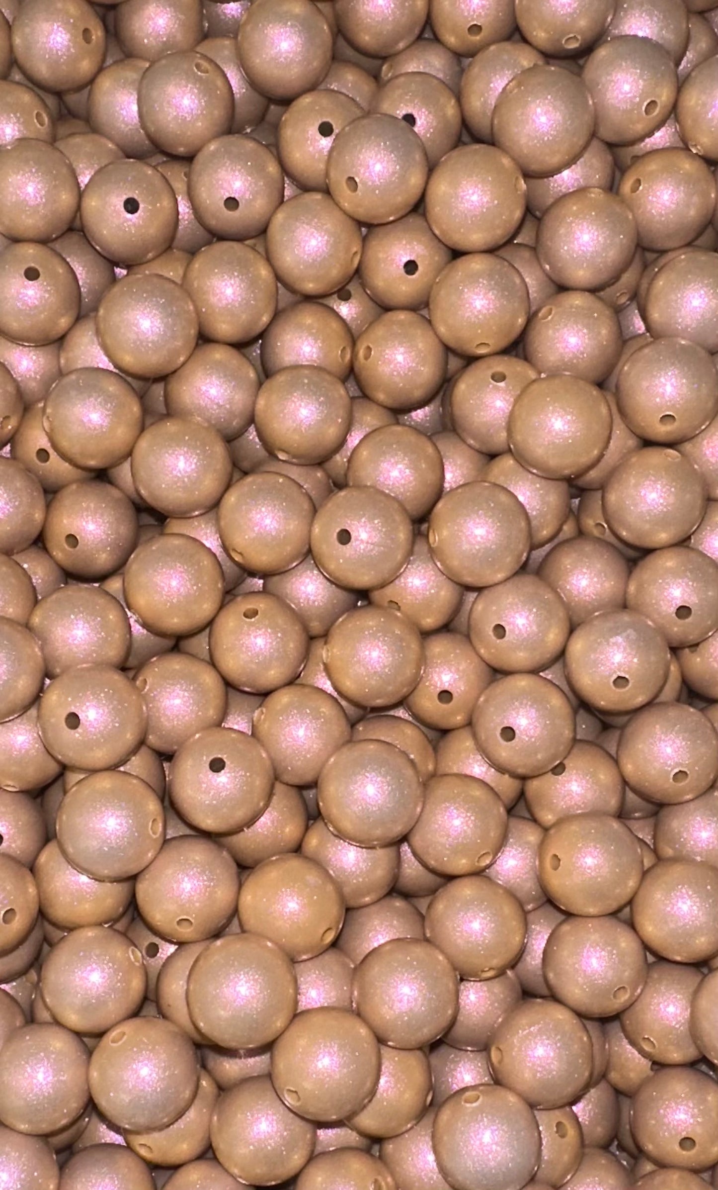 Mahogany Rose Opal 15mm Bead