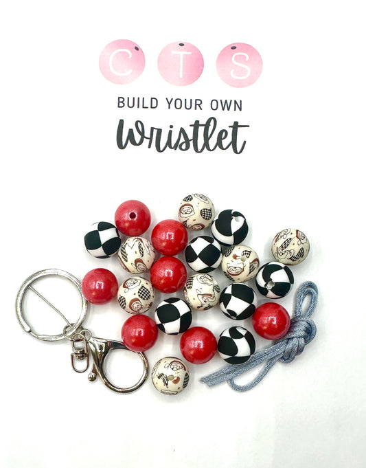 Checked His List Wristlet Kit