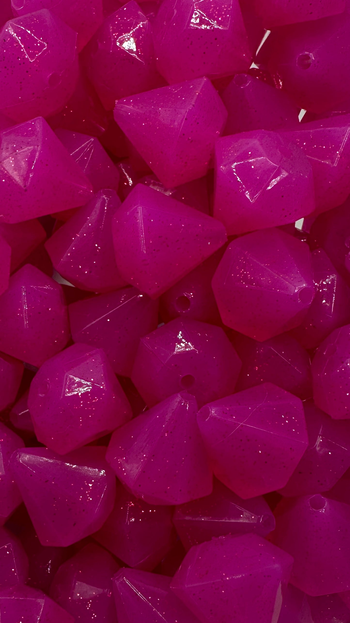 Perle focale personnalisée en diamant