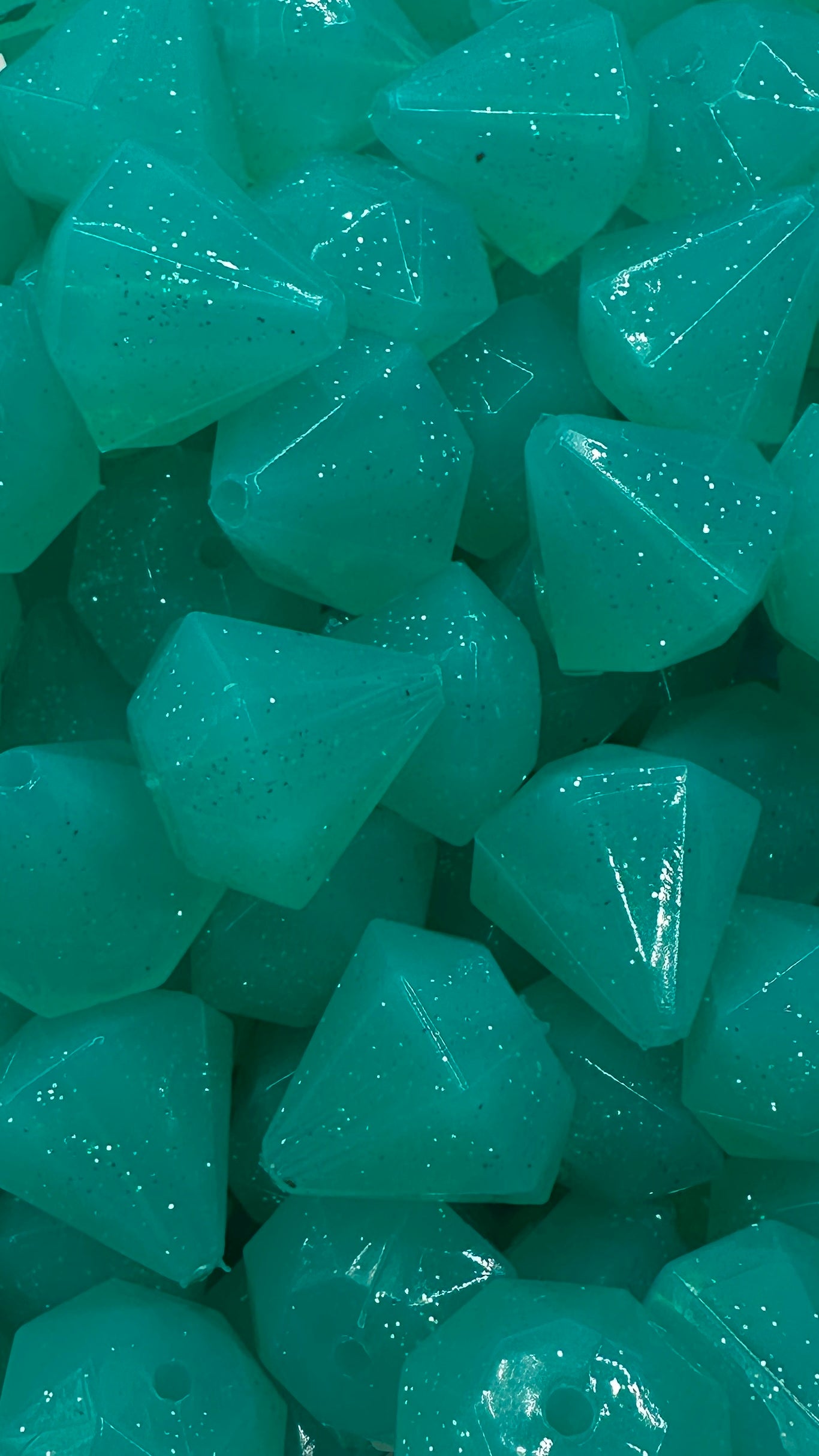 Perle focale personnalisée en diamant