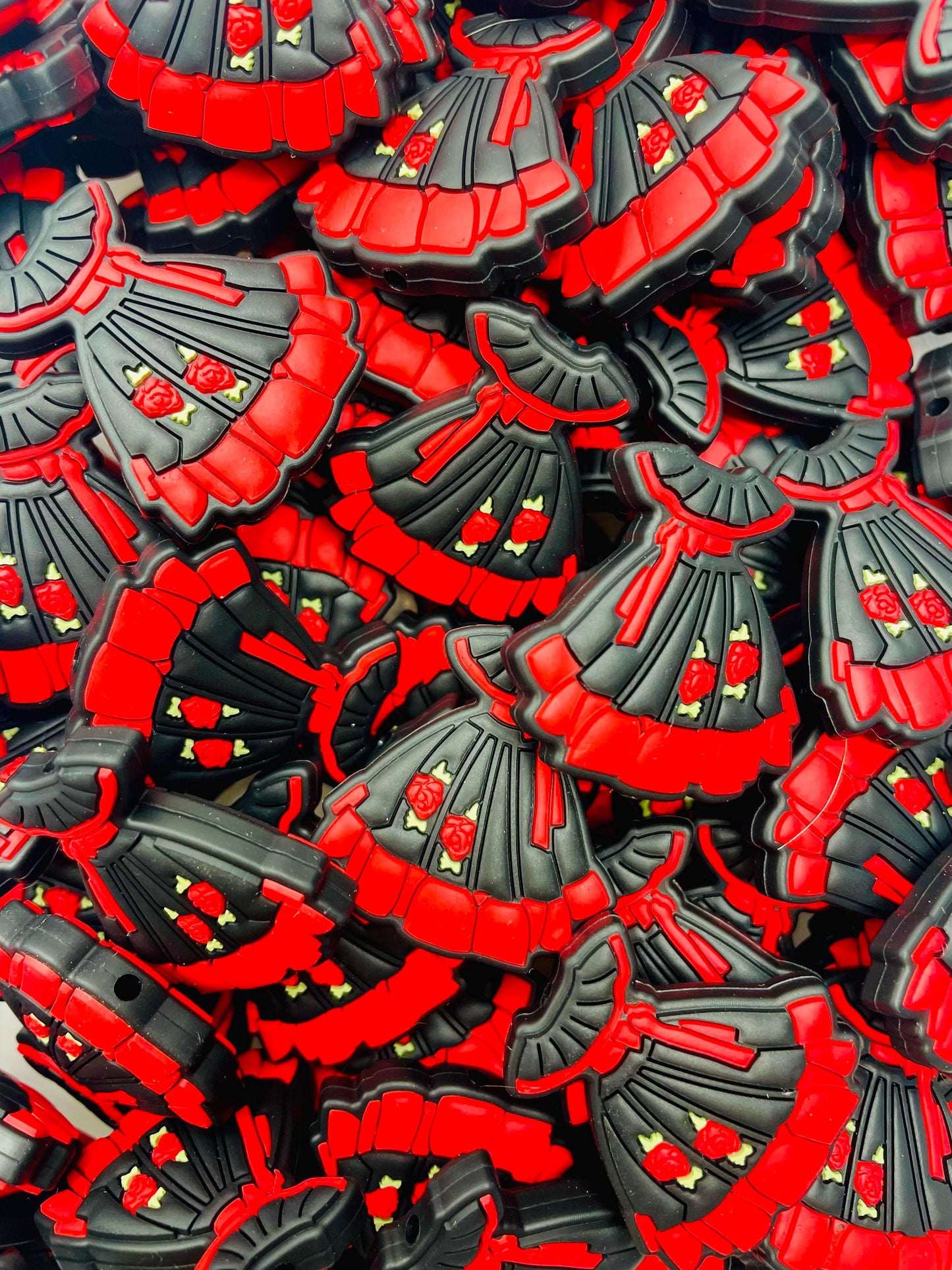 Mexican Dress Boss Babe Focal Bead