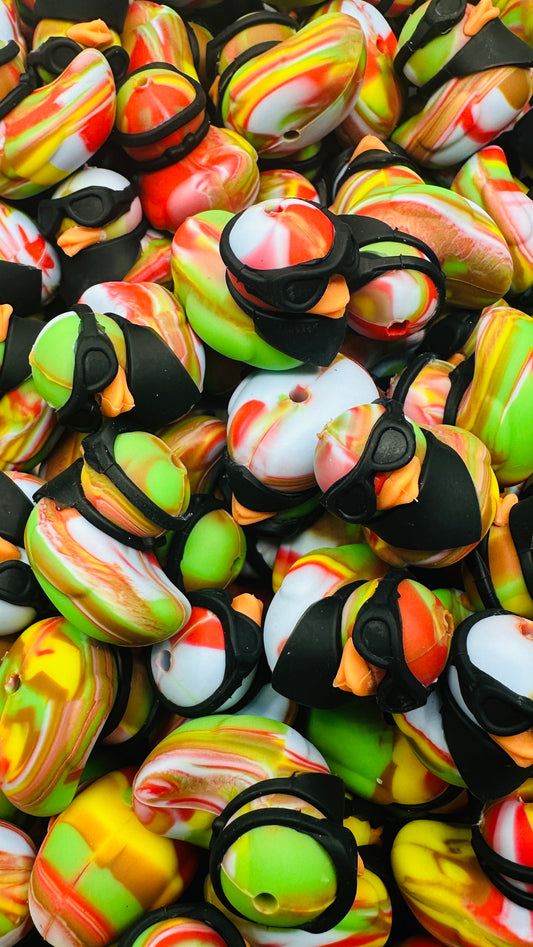 CTS Creation: Mr. Steal Yo Quackers Duck Focal Bead