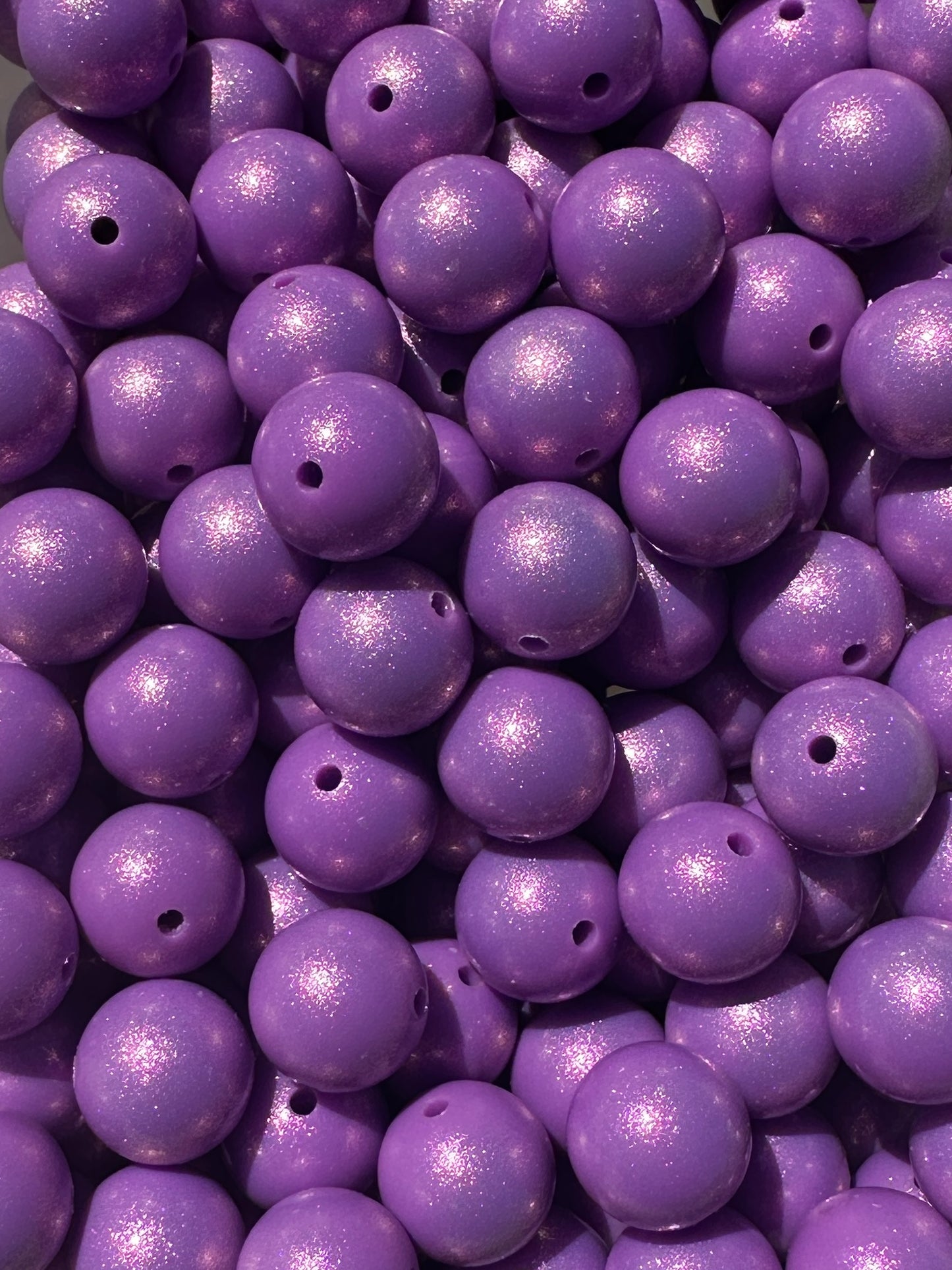 Perle Opale Violette 15mm