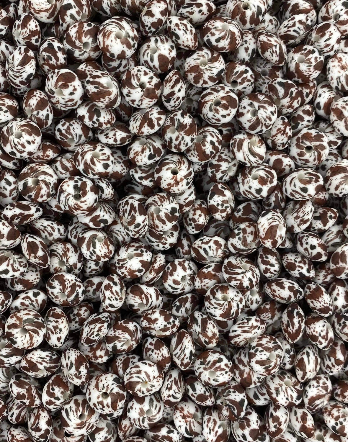 LENTILLES EN VRAC Imprimées Perles de lentilles de 12 mm