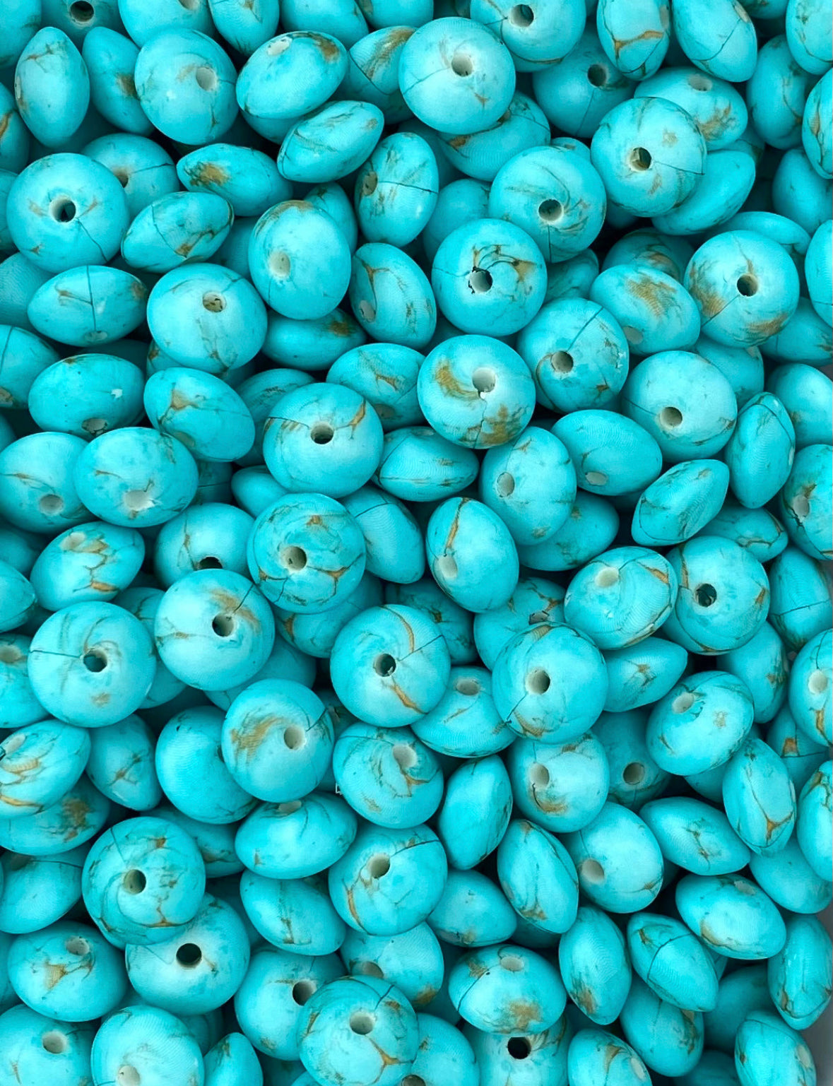 LENTILLES EN VRAC Imprimées Perles de lentilles de 12 mm