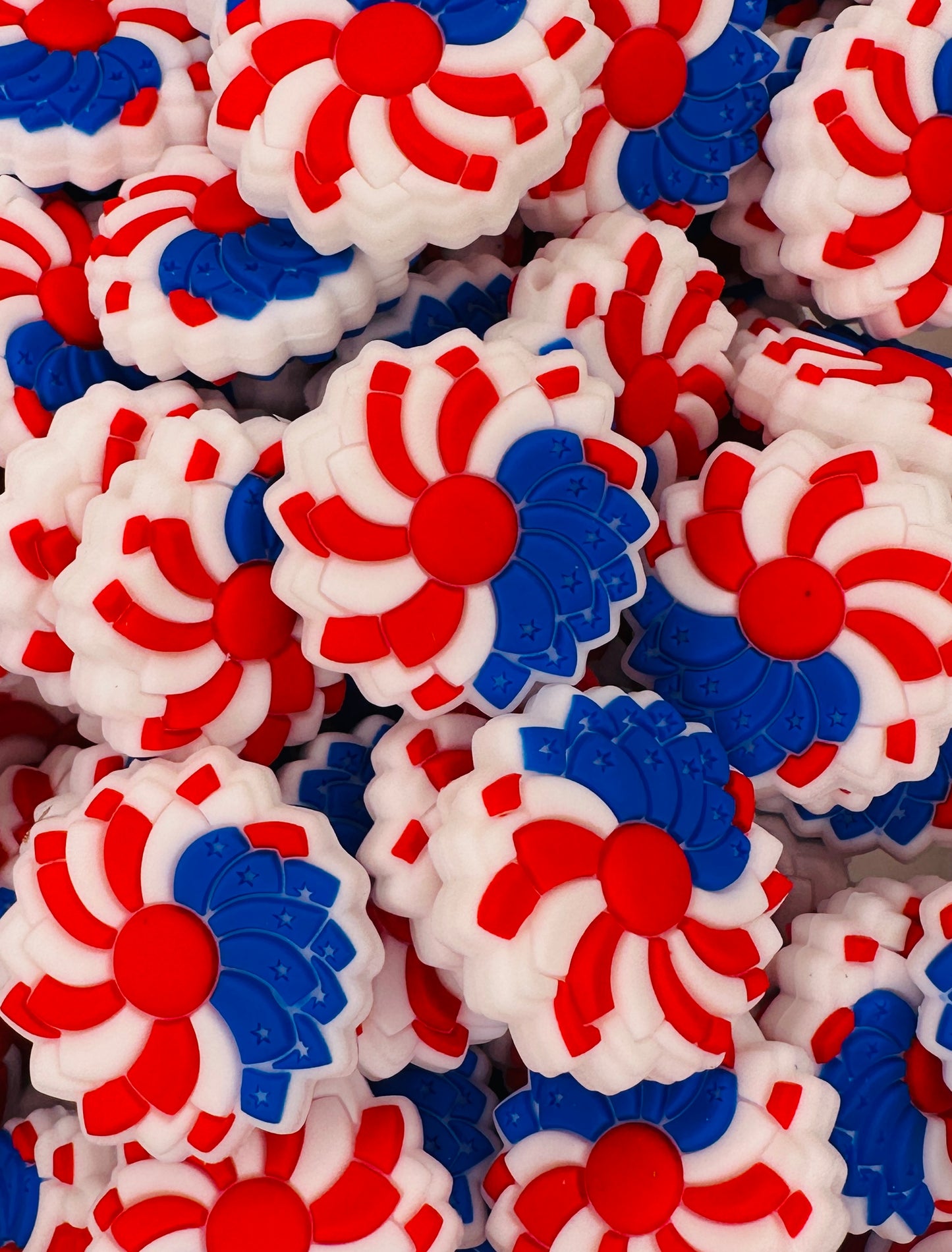 American Daisy Focal Bead