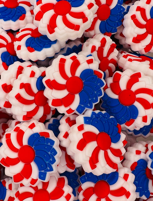 American Daisy Focal Bead