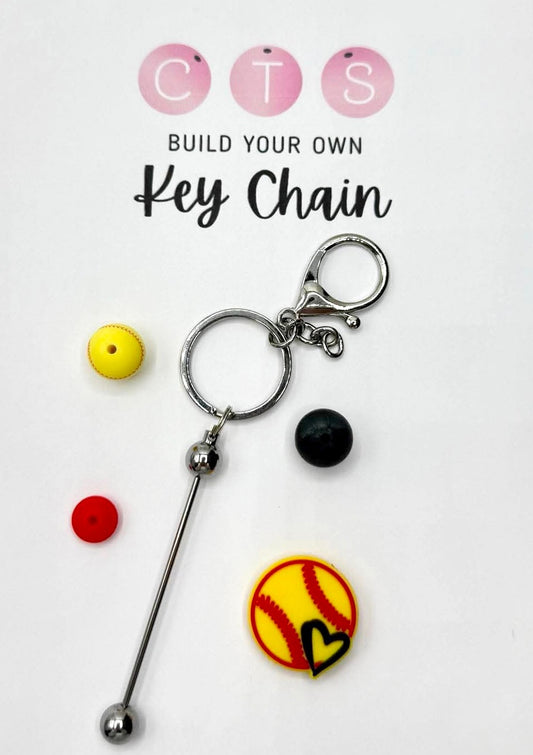 Softball Love Keychain Kit