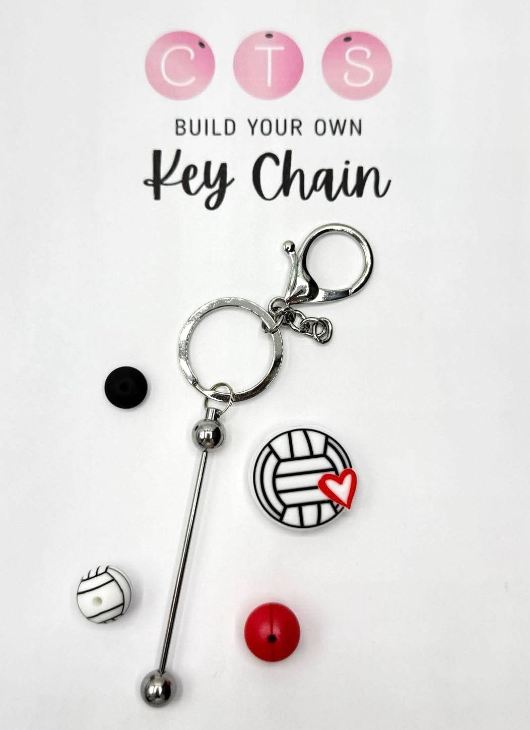 Volleyball Love Keychain Kit