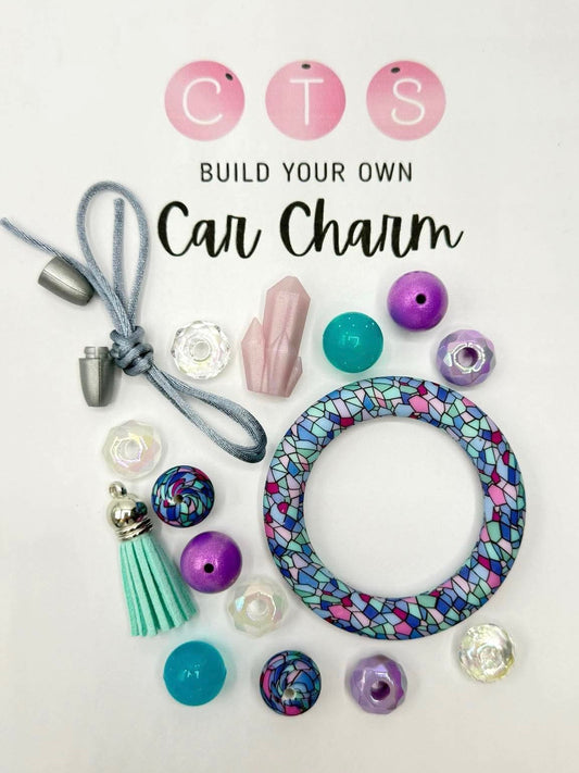 The Way Is CRYSTAL Clear Hanging Car Charm Kit