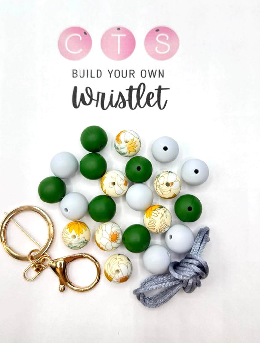 Kit porte-clés bohème marguerite #14