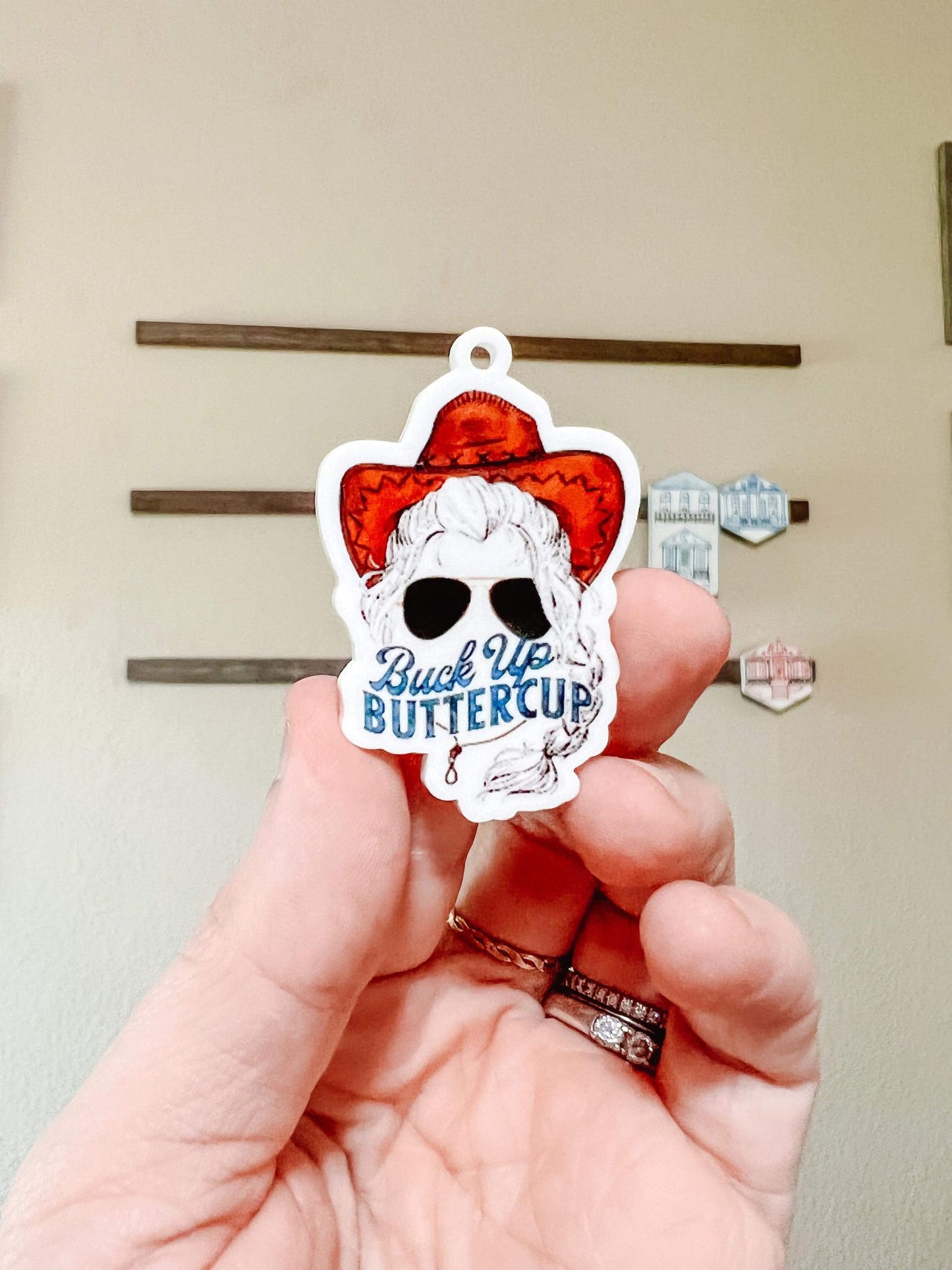 Porte-clés « Buck Up Buttercup » #86