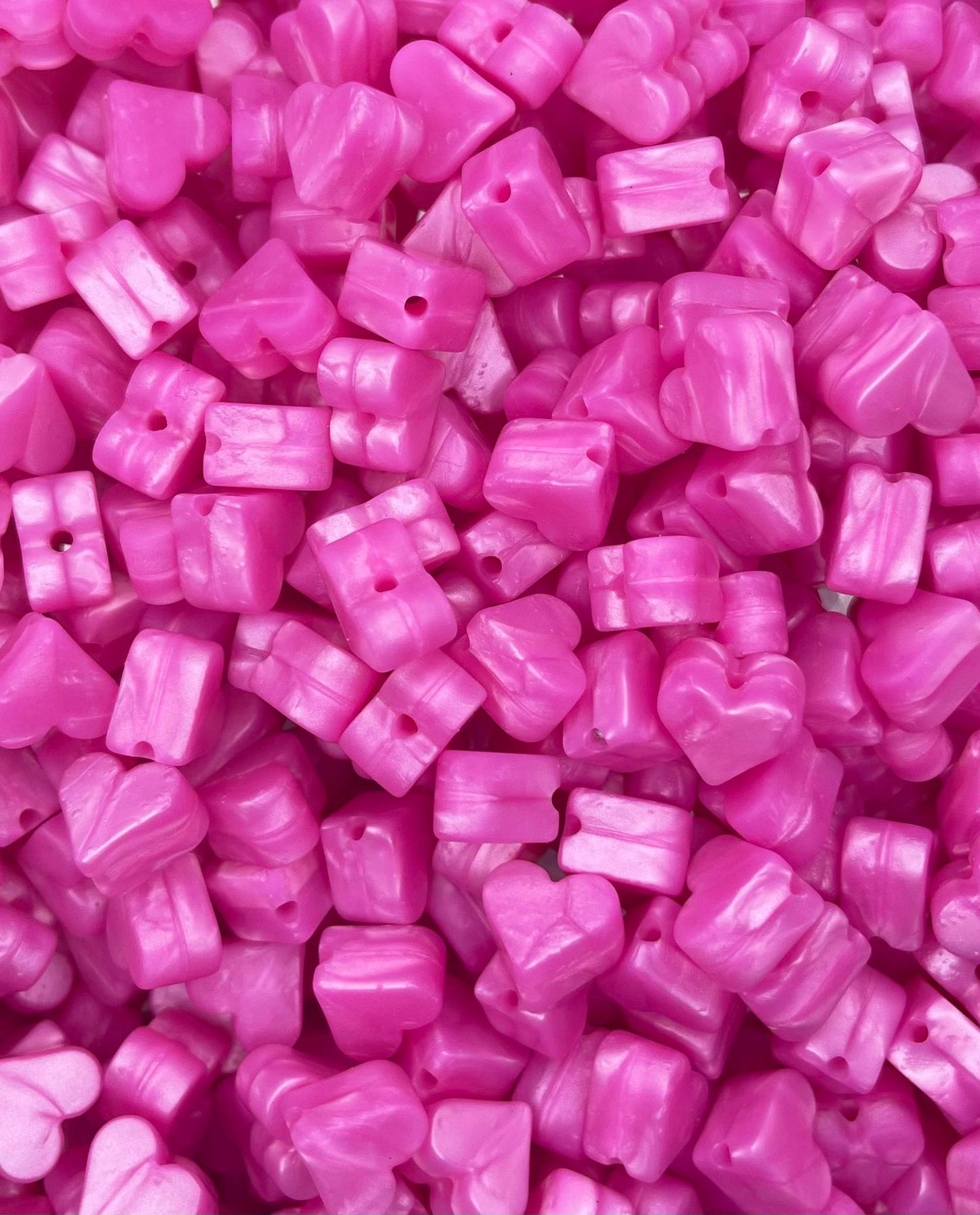 Mini Heart Focal Bead