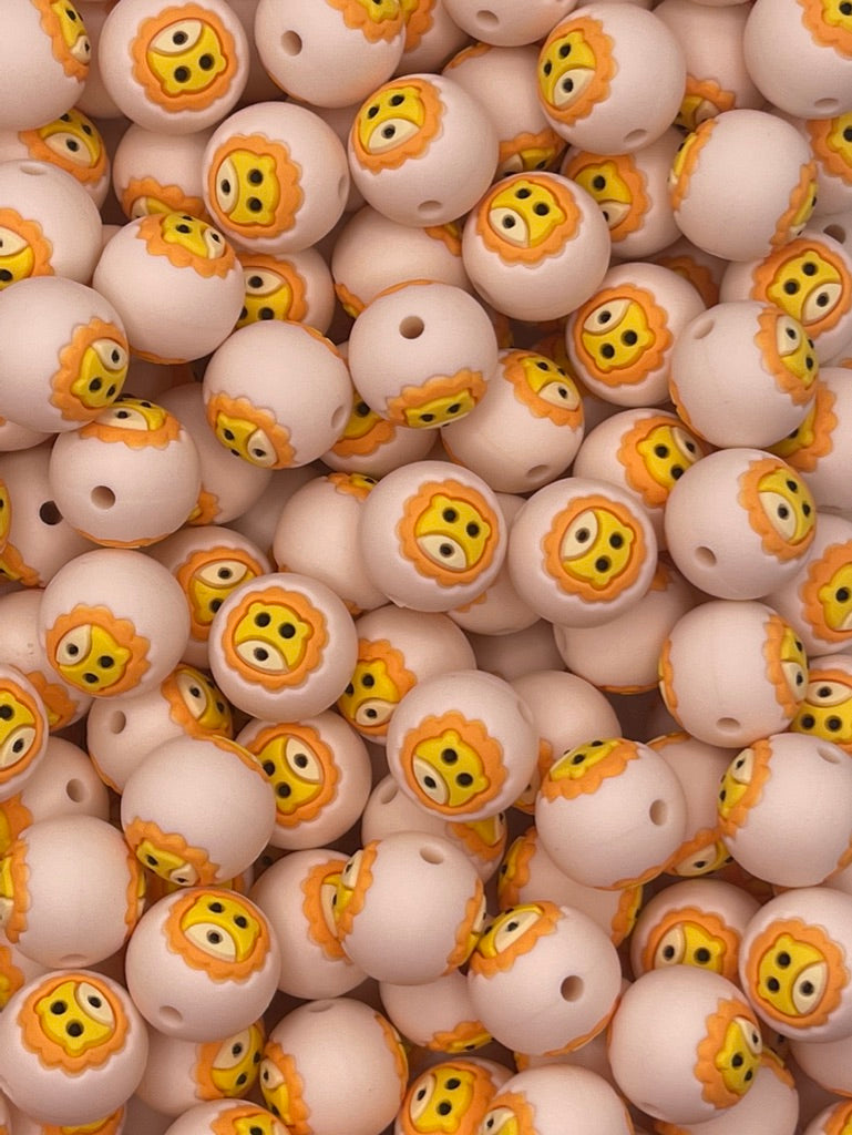 Perles en relief 15mm