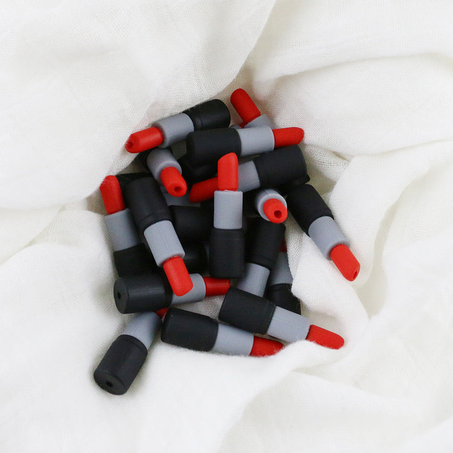 CTS Creation: Lipstick Focal **NON TEETHING** Bead