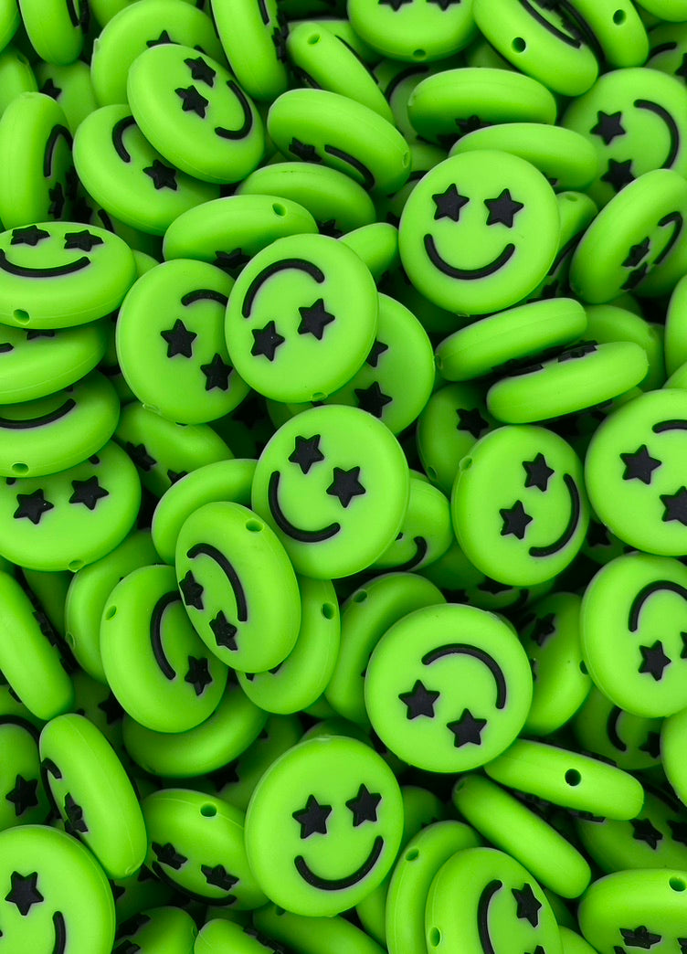 Smiley Face Focal Bead