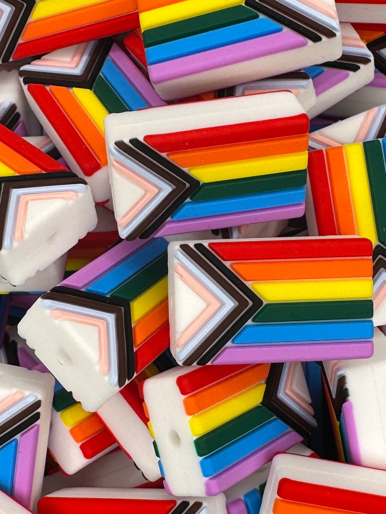 Pride Flag Focal Bead
