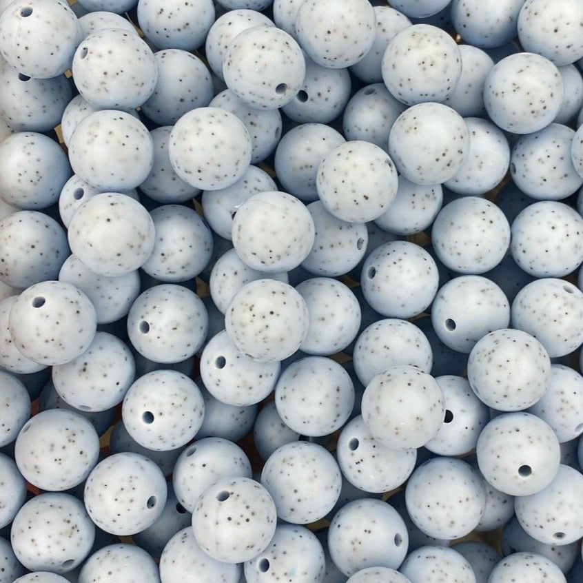 Granite Baby Blue 12mm Round