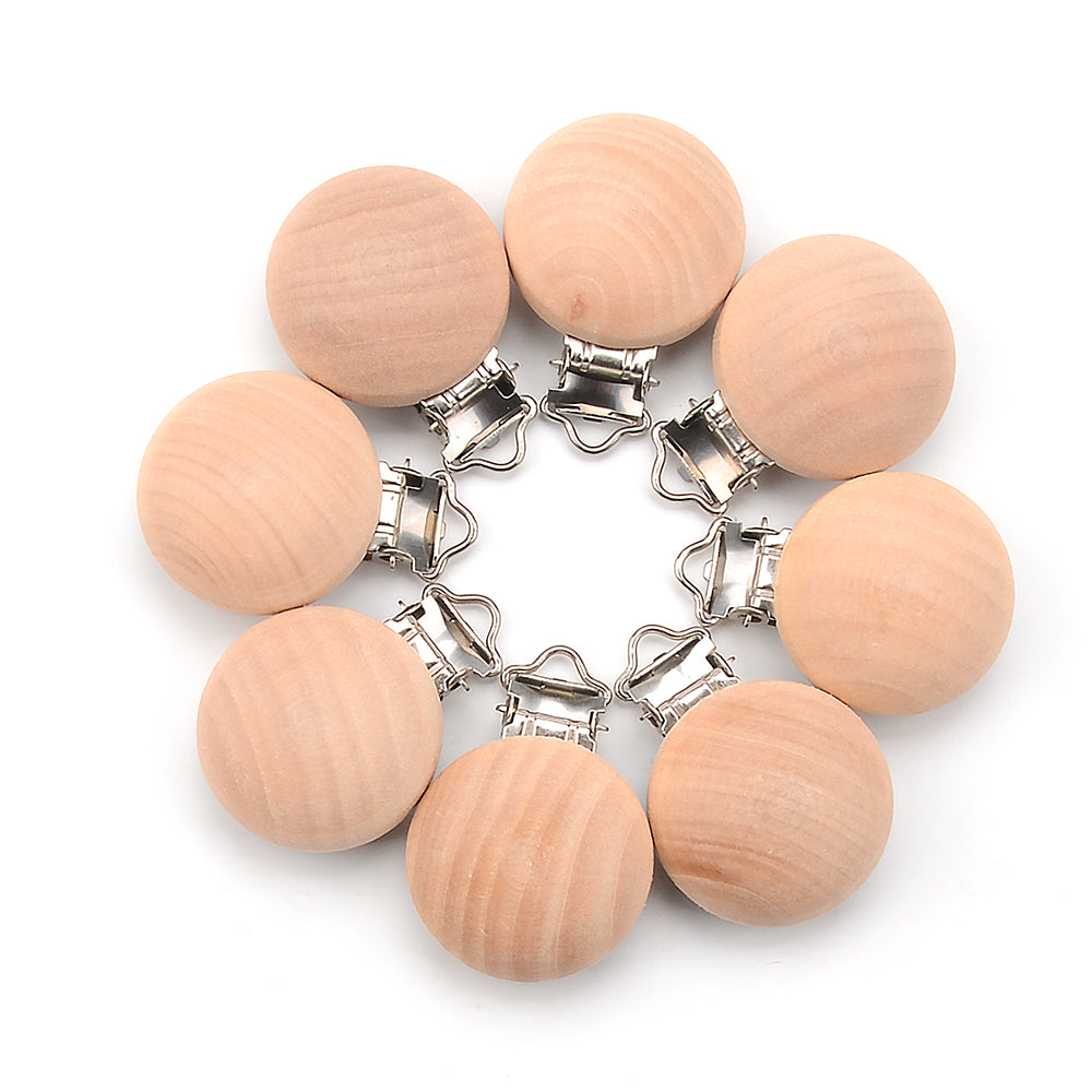 Beechwood Pacifier Clip