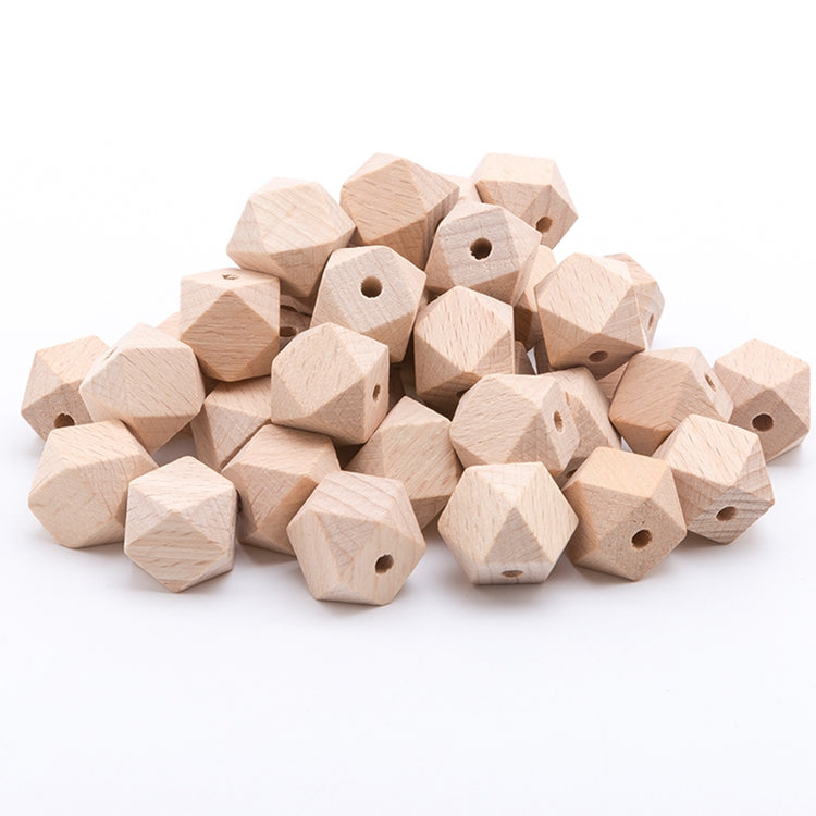 20mm Wooden Hex Beads
