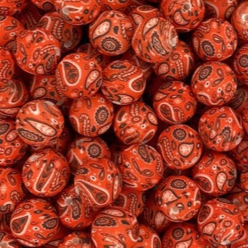 Happi Hanki Printed 19mm Bead
