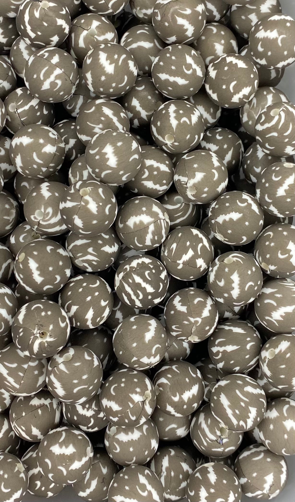CTS Collab: Spooky Night Printed 15mm Bead