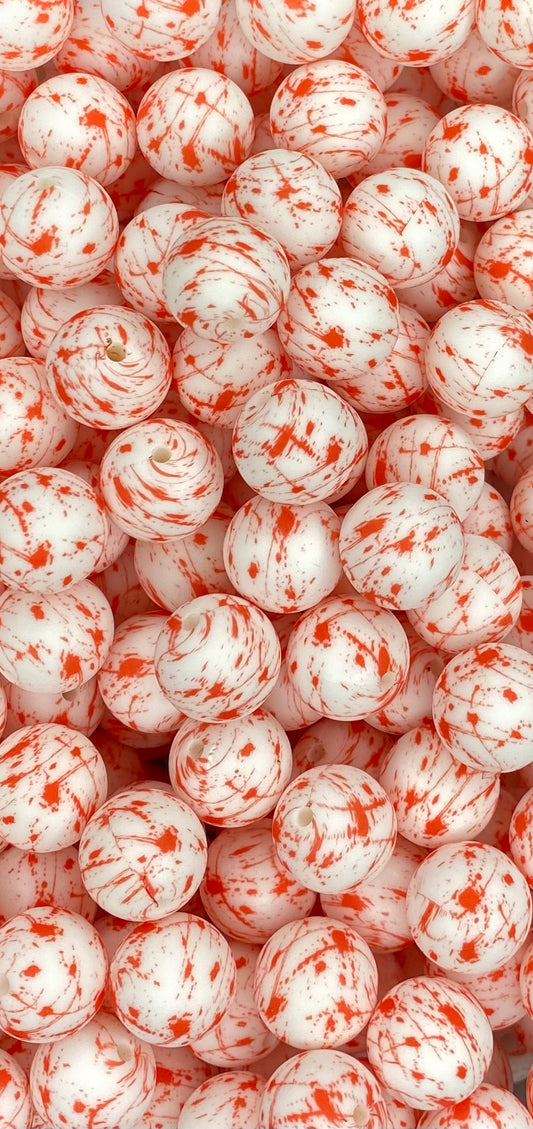 Création CTS : Perle de 15 mm imprimée par éclaboussures