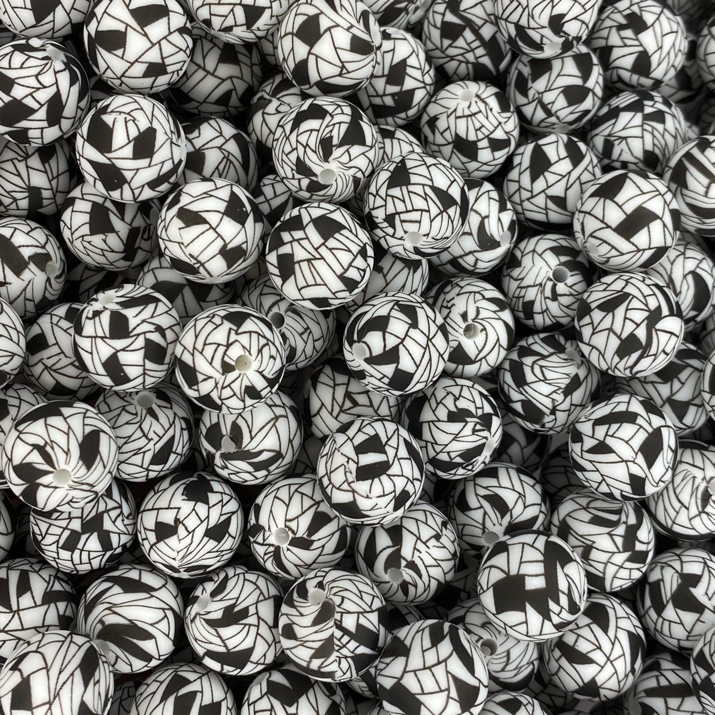 Mummy Printed 15mm Bead