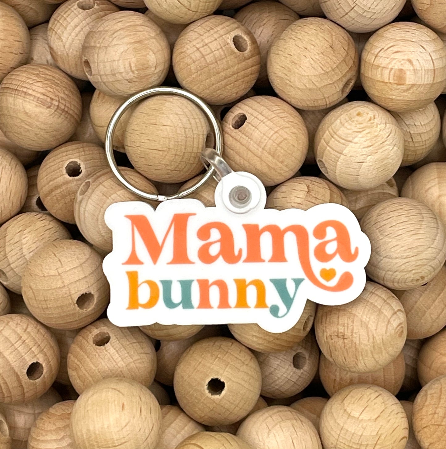 "Mama Bunny" Key Tag