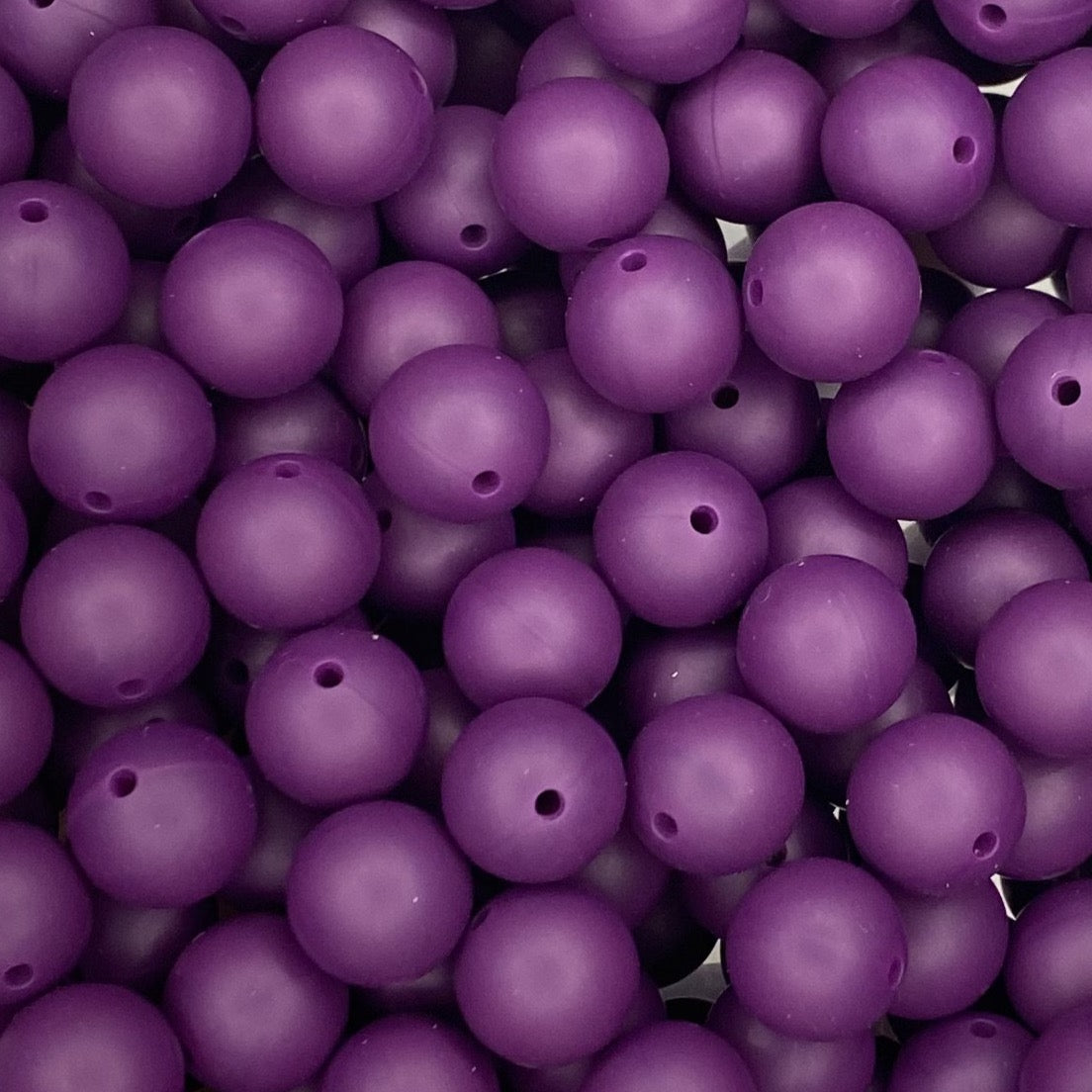 Eggplant 15mm Round
