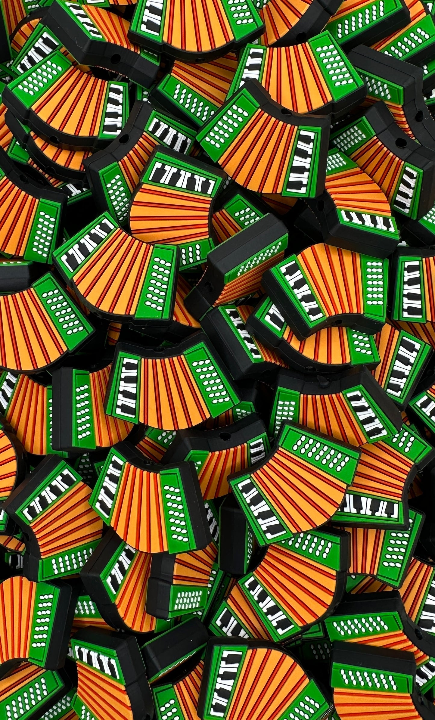Accordion Focal Bead