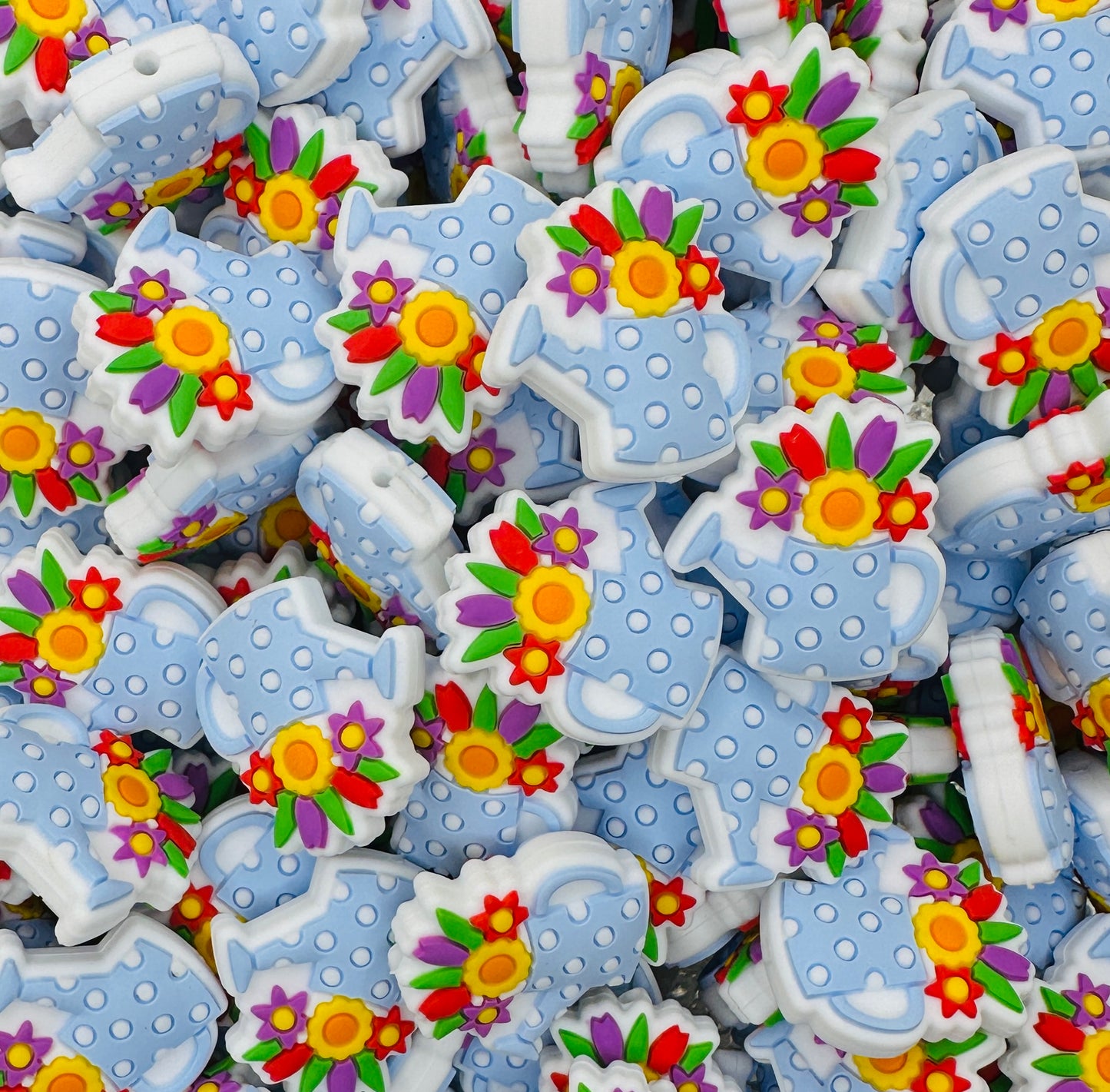 ***Discontinued*** Garden Can Focal Bead