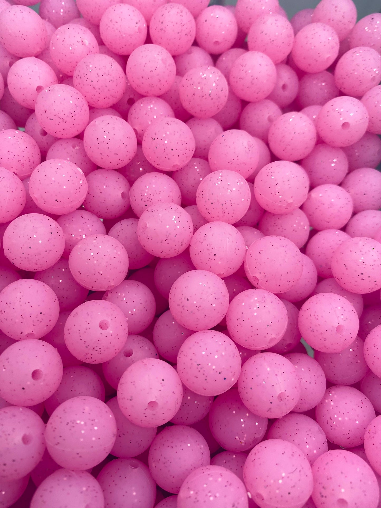 Glitter 12mm Beads