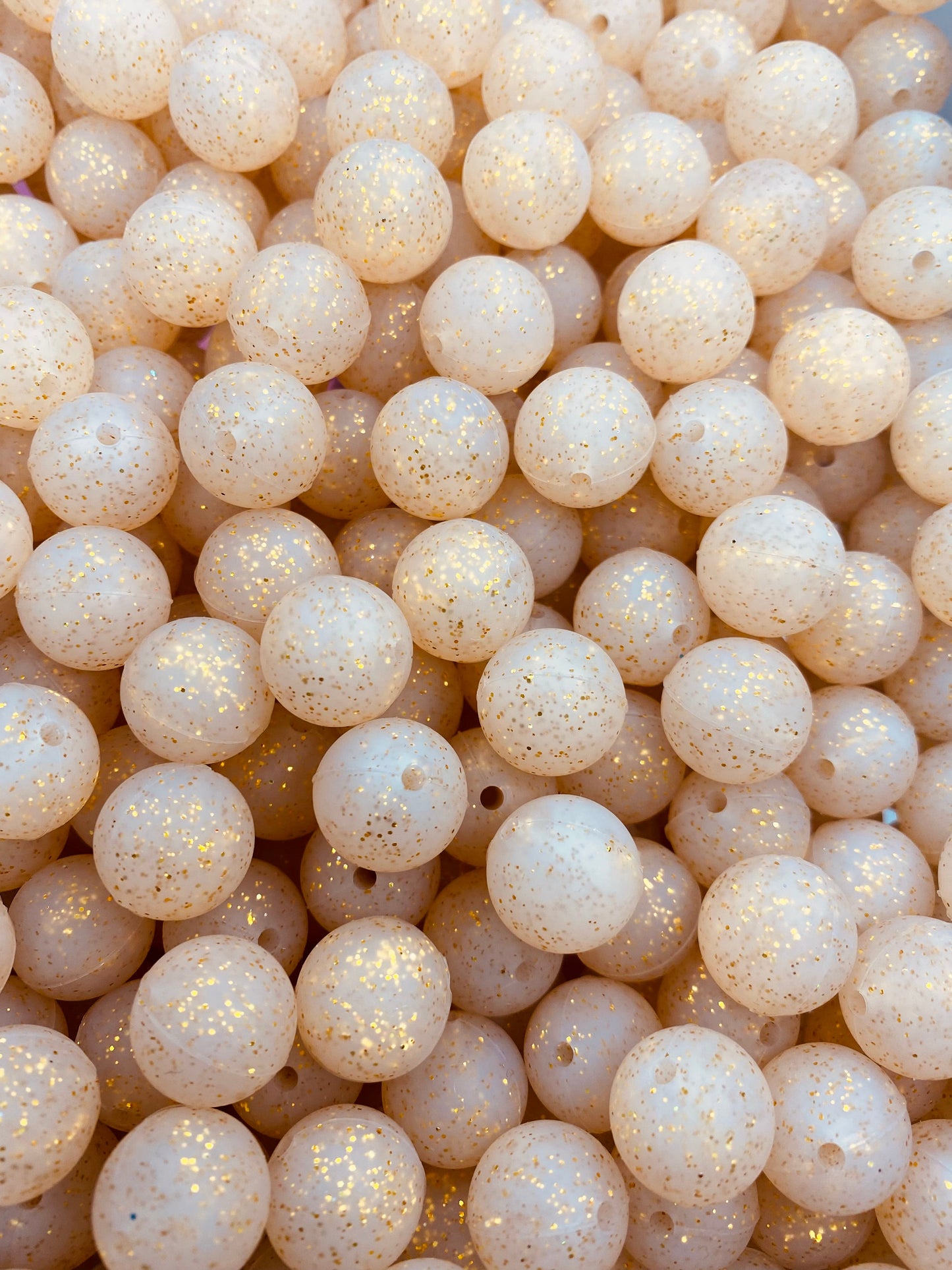 Glitter 12mm Beads