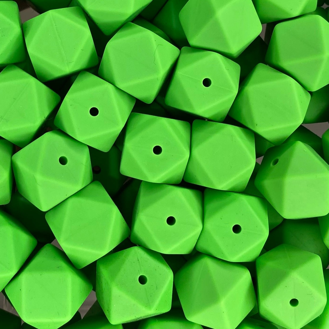 Summer Green 17mm Hexagon