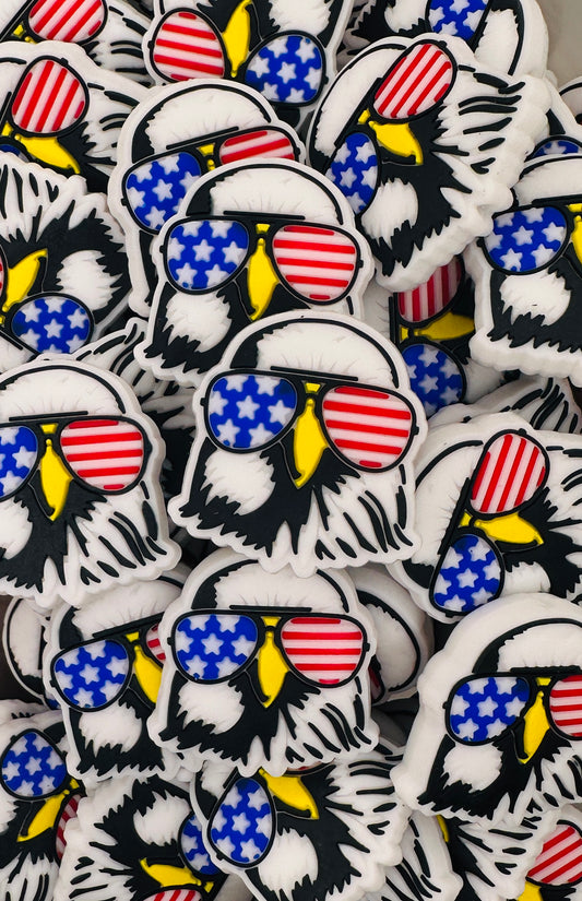 'Merican Eagle Focal Bead