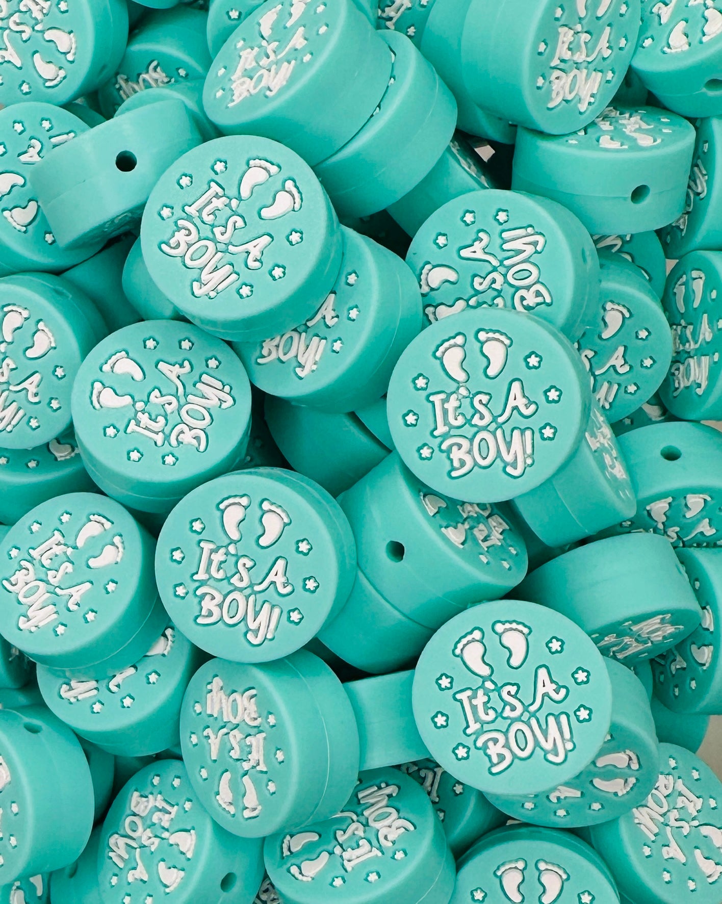 "It's a Boy" Focal Bead