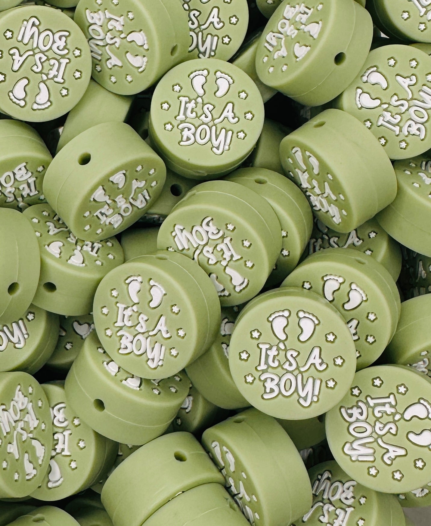"It's a Boy" Focal Bead