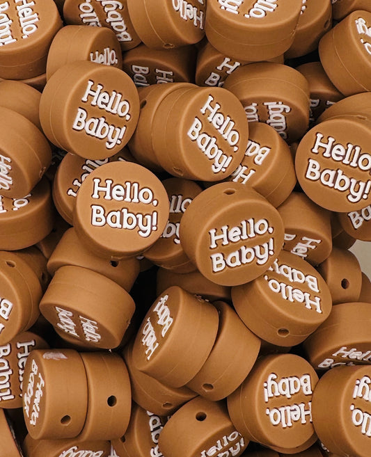 "Hello Baby"  Focal Bead